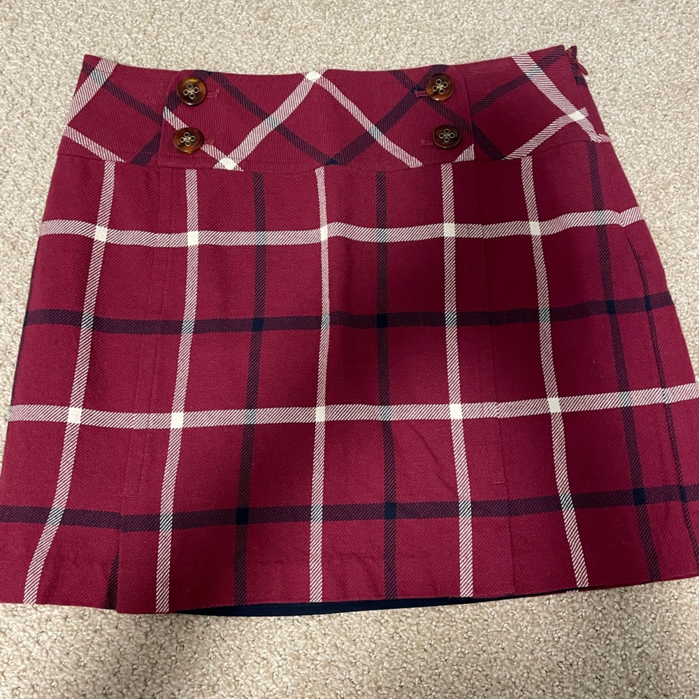 Plaid skirt